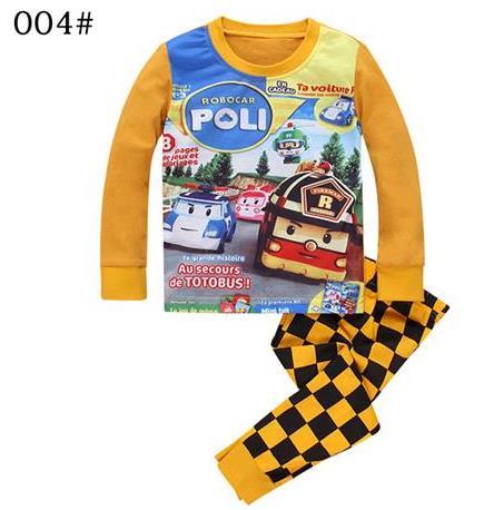 Retail Kids Cartoon pyjamas clothes sets Children New Long Sleeve Pajamas Baby Girl Boys Sleepwear Clothing Set for children