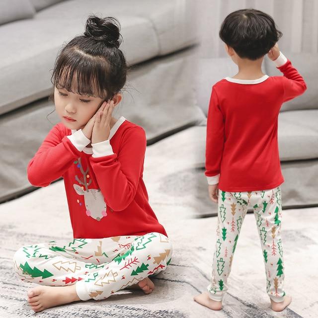 Autumn Children Clothes Kids Clothing Set Boys Pajamas Sets Totoro Unicorn Nightwear Cotton Pajamas Girls Sleepwear Baby Pyjamas
