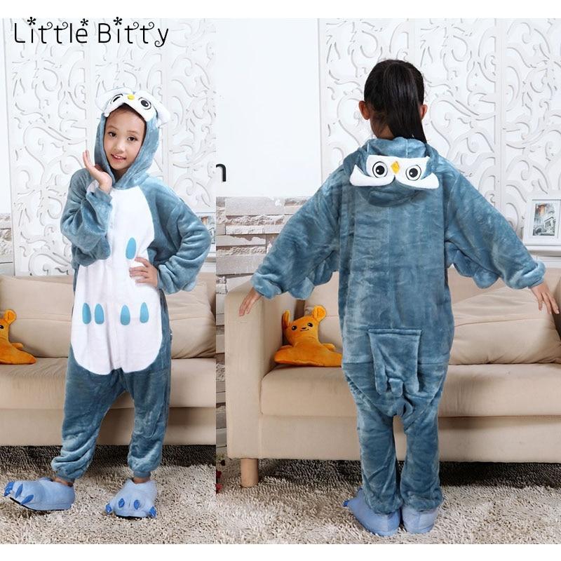 Children Winter Fleece Pajamas Sets Kids Cartoon Pajama Children Boys Girls Kids Pajamas Nightwear Costume Pajamas pijama Infant