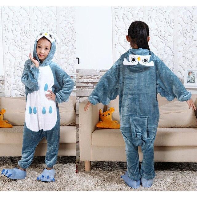 Children Winter Fleece Pajamas Sets Kids Cartoon Pajama Children Boys Girls Kids Pajamas Nightwear Costume Pajamas pijama Infant