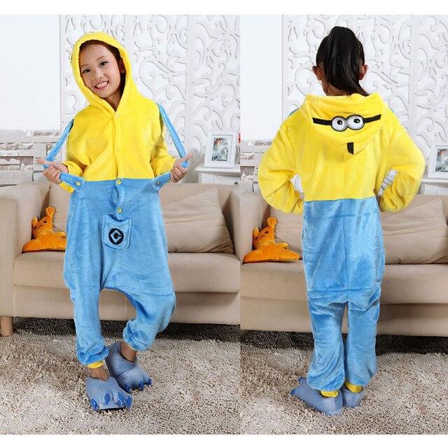 Children Winter Fleece Pajamas Sets Kids Cartoon Pajama Children Boys Girls Kids Pajamas Nightwear Costume Pajamas pijama Infant