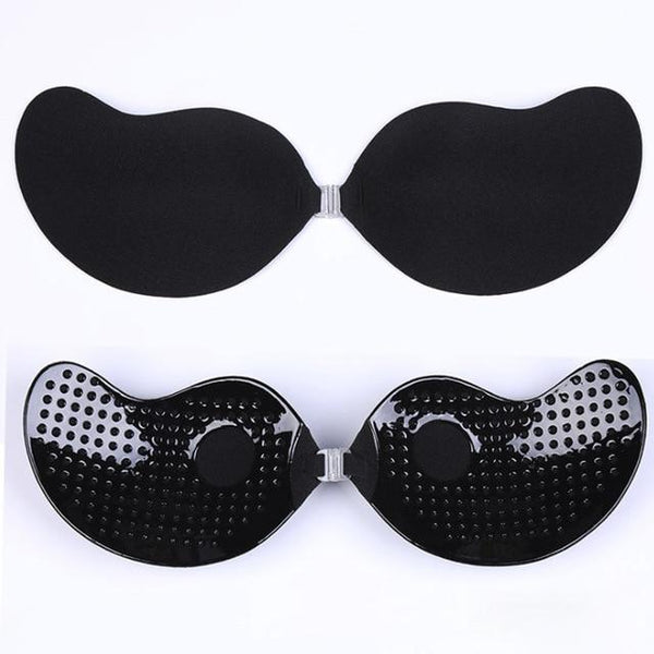 Sexy Strapless Push Up Invisible Bra Adhesive Backless Bra Bralette Crop Top Silicone Lift Up Bra Nipple Cover Breast Tape