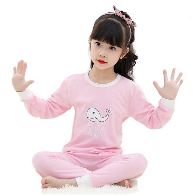 Kids Boys Sleepwear baby girl spring cotton sets Children Homewear Pajamas for Boy Pyjamas Kids Nightwear 2-13Y teenage clothes