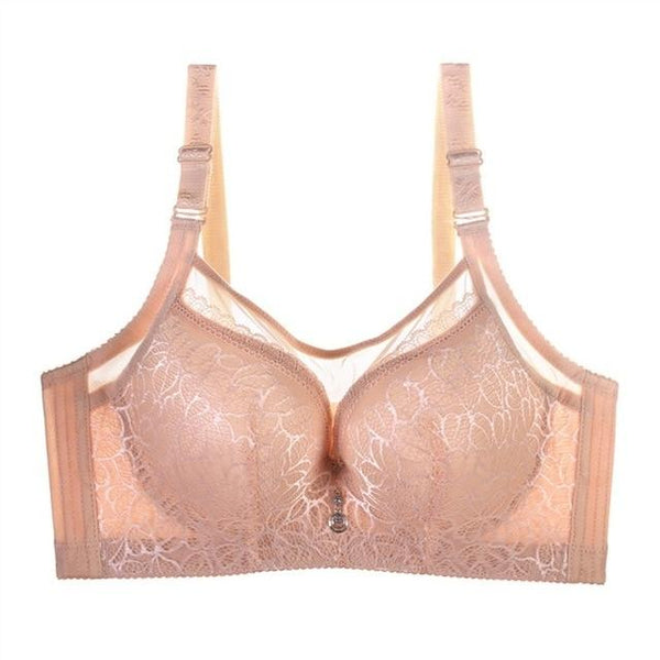 Women Sexy bralette, big size lace underwear Push Up bras,e 80 85 90 95 100 B C D, Intimates unlined Full Coverage Bra Q