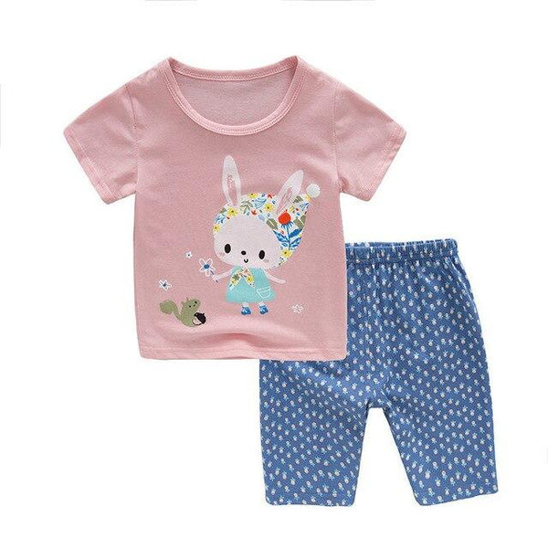 SAILEROAD Children's Pajamas Sets Boys Girls Pyjamas Cartoon Plane Sleepwear Suit Pijama Unicornio Pijama Infantil kids Clothes