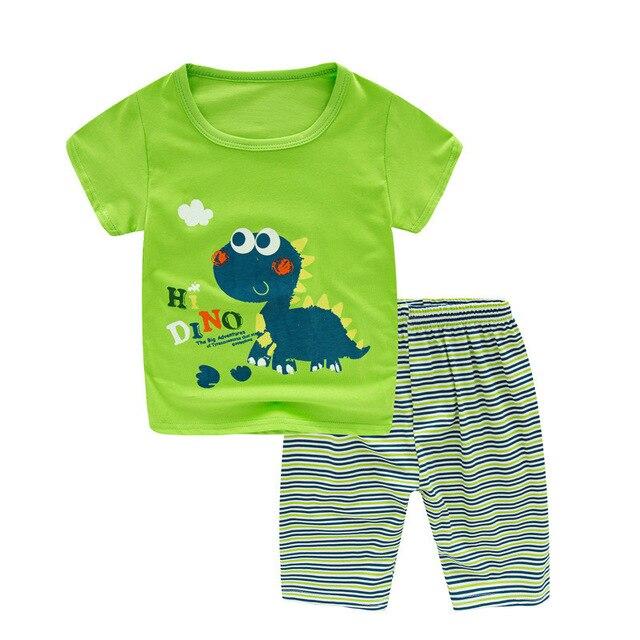 SAILEROAD Children's Pajamas Sets Boys Girls Pyjamas Cartoon Plane Sleepwear Suit Pijama Unicornio Pijama Infantil kids Clothes