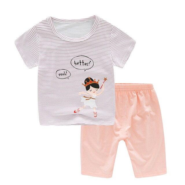 SAILEROAD Children's Pajamas Sets Boys Girls Pyjamas Cartoon Plane Sleepwear Suit Pijama Unicornio Pijama Infantil kids Clothes