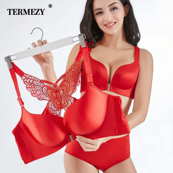 TERMEZY Sexy Lingerie Super Push Up Bras for Women Underwear big size Brassiere Ultra large sizes for Women bras in Plus Size