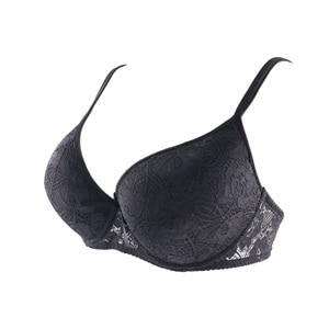 PlusGalpret Women's Push Up Bra Lace Sexy Solid Lingerie Plus Size Padded Brassiere Floral Soutien Gorge Bh Big Size 80B-115D