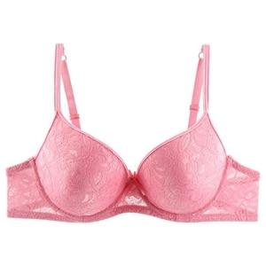 PlusGalpret Women's Push Up Bra Lace Sexy Solid Lingerie Plus Size Padded Brassiere Floral Soutien Gorge Bh Big Size 80B-115D