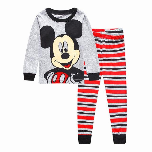2019 Boys Pijamas Kids Set Children's Pyjamas Clothing Sets Kids Pajamas Baby Cartoon Pyjama Enfant Sleepwear