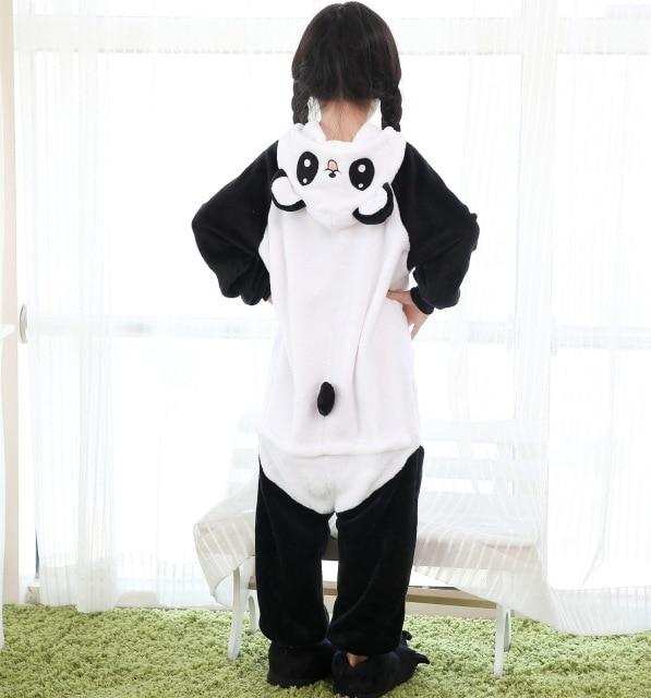 Children Flannel Pajamas Kids Winter Sleepwear Boys Onesies Girl Pajama Set Kigurumi Unicorn Pikachu Panda Giraffe Animal Pyjama