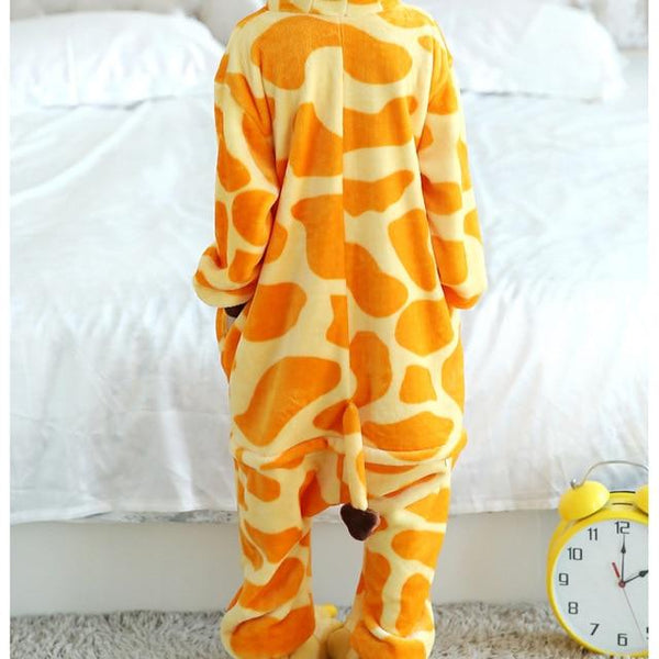 Children Flannel Pajamas Kids Winter Sleepwear Boys Onesies Girl Pajama Set Kigurumi Unicorn Pikachu Panda Giraffe Animal Pyjama