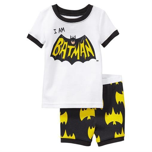 2019 Summer Children Cartoon Pyjamas Clothing Sets Boys Girls Short Sleeve Tops+Pants Suit Baby Kids Pajamas Set for 2-7T