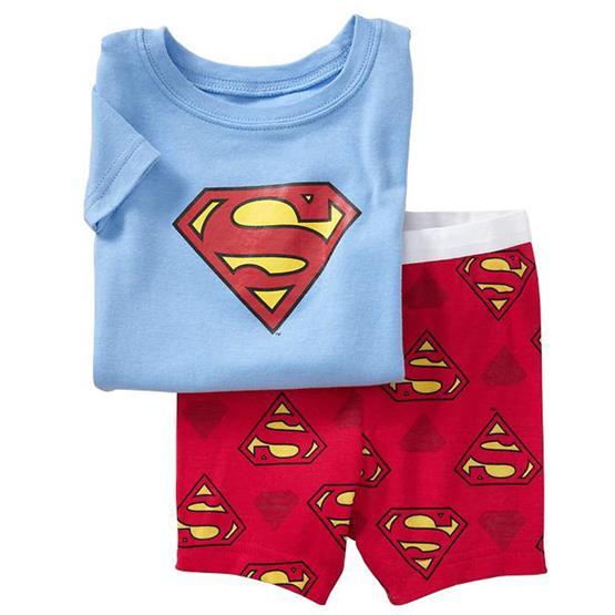 2019 Summer Children Cartoon Pyjamas Clothing Sets Boys Girls Short Sleeve Tops+Pants Suit Baby Kids Pajamas Set for 2-7T