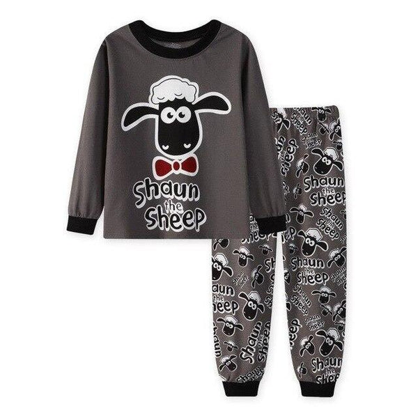 Baby Boys Pyjamas Set Cutyome Long Sleeve Autmn Winter Kid Cotton Home Sleepwear Nightgown Children's Animal Pajama Set