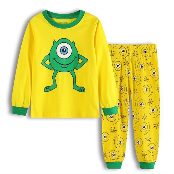Baby Boys Pyjamas Set Cutyome Long Sleeve Autmn Winter Kid Cotton Home Sleepwear Nightgown Children's Animal Pajama Set