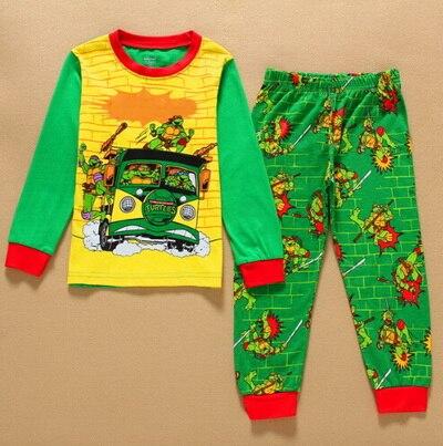 Baby Boys Pyjamas Set Cutyome Long Sleeve Autmn Winter Kid Cotton Home Sleepwear Nightgown Children's Animal Pajama Set