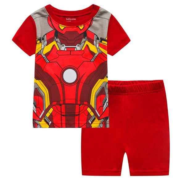 New Baby Wear kids Spider-Man Pyjamas Pijamas Children's Cartoon Batman Pajamas Boys Printed Sleepwears Clothing sets