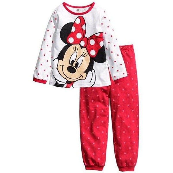 Children pajamas cotton clothing sets new Girls Cartoon kids pajamas pajamas Autumn Winter indoor clothing