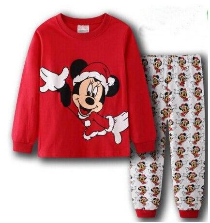 Children pajamas cotton clothing sets new Girls Cartoon kids pajamas pajamas Autumn Winter indoor clothing