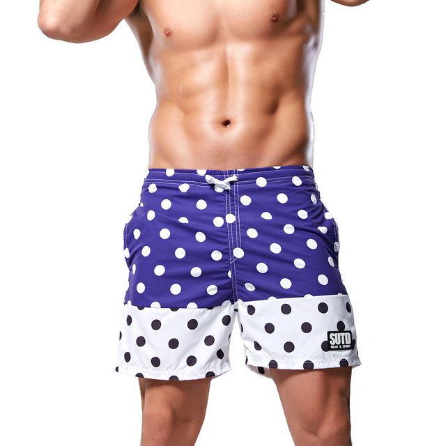 Sexy men Swimwear Mens Swim shorts Sunga Swimsuit Quick Dry Swimming Trunks Boxer Surf Board Bathing Suit Beach Shorts plus size