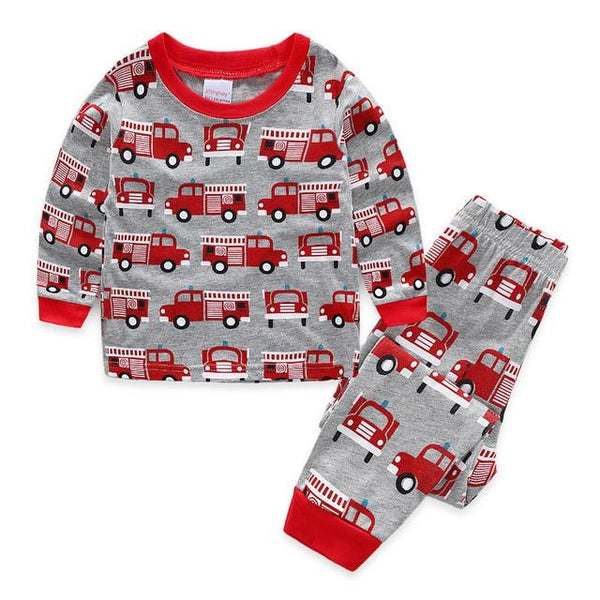 SAILEROAD Children Pajamas Cartoon Sheep Pyjamas Set Kids Pijama Infantil Boys Nightwear Cotton Girls Long Sleeve Sleepwear Suit