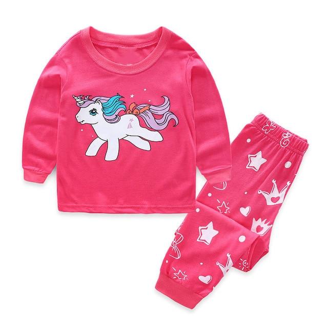 SAILEROAD Children Pajamas Cartoon Sheep Pyjamas Set Kids Pijama Infantil Boys Nightwear Cotton Girls Long Sleeve Sleepwear Suit
