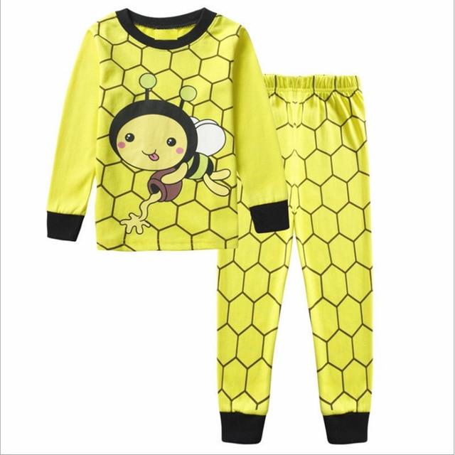 SAILEROAD Children Pajamas Cartoon Sheep Pyjamas Set Kids Pijama Infantil Boys Nightwear Cotton Girls Long Sleeve Sleepwear Suit