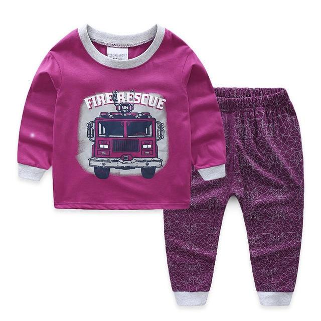 SAILEROAD Children Pajamas Cartoon Sheep Pyjamas Set Kids Pijama Infantil Boys Nightwear Cotton Girls Long Sleeve Sleepwear Suit