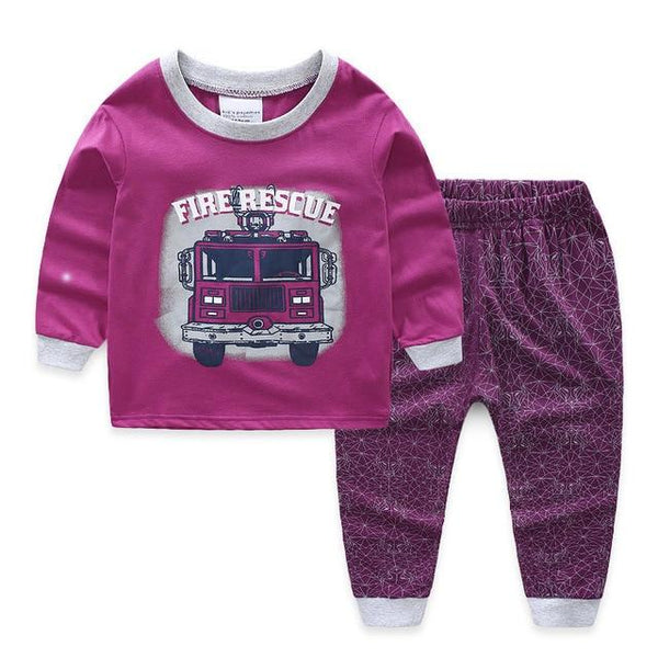 SAILEROAD Children Pajamas Cartoon Sheep Pyjamas Set Kids Pijama Infantil Boys Nightwear Cotton Girls Long Sleeve Sleepwear Suit