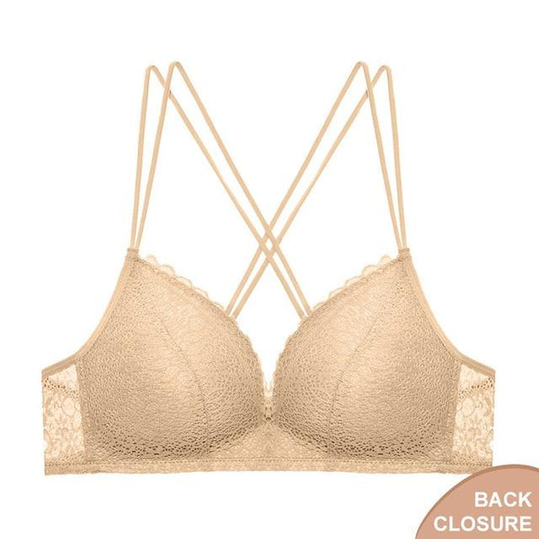 Perfering Super Push Up Bra For Women Lace Wireless Lingerie Femmale Underwear Sexy Bralette Seamless Brassiere Sexy 70 75 80 85