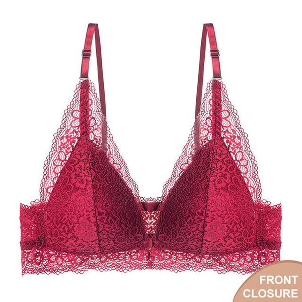 Perfering Super Push Up Bra For Women Lace Wireless Lingerie Femmale Underwear Sexy Bralette Seamless Brassiere Sexy 70 75 80 85