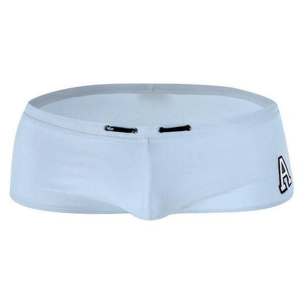 AUSTINBEM Hot Summer A Letter Men Shorts Swimsuit Swim Sexy Sunga Gay Mens Swimwear Swimming Boxer Trunks Man Beach Shorts 219