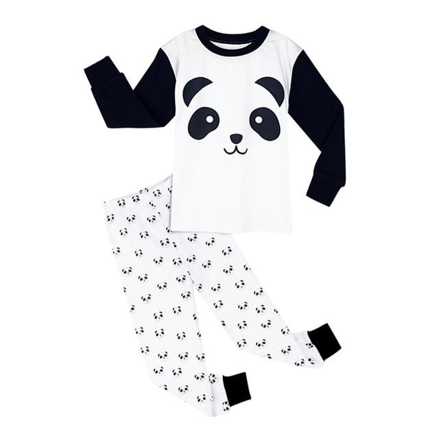 Kids Boys Dinosaur Pajamas Set Toddler Cartoon Sleepwear Children Pirate Ship Shark Excavator Nightwear Child Airplane Pjs