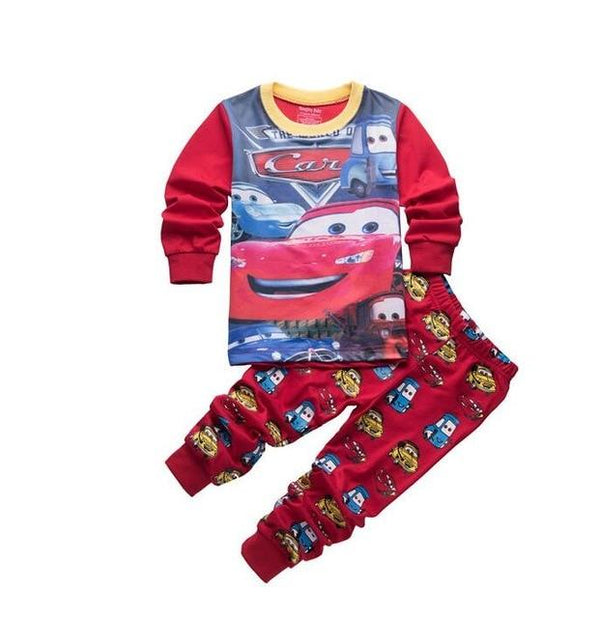 kids cotton pajamas Avenger Alliance Spider-Man Batman Superman sets sleepwear baby boys girls Cartoon pijamas nightwear clothes