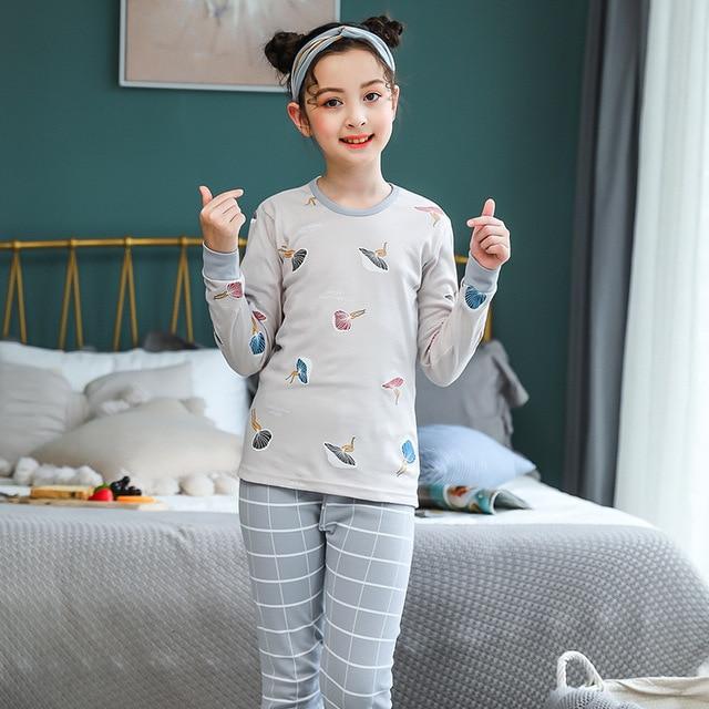 Autumn Children Clothes Kids Clothing Set Boys Pajamas Sets Nightwear Pajamas Girls Sleepwear Big Boy Girl Pyjamas Kids Clothes