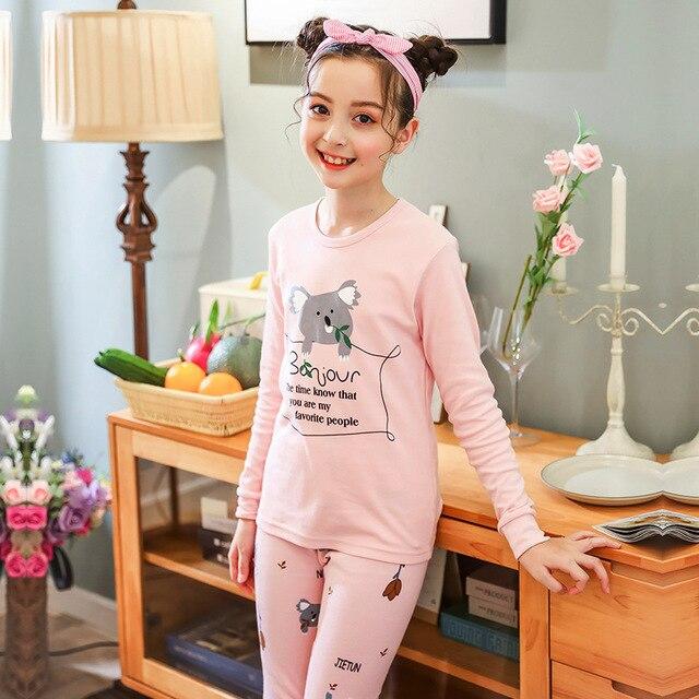 Autumn Children Clothes Kids Clothing Set Boys Pajamas Sets Nightwear Pajamas Girls Sleepwear Big Boy Girl Pyjamas Kids Clothes