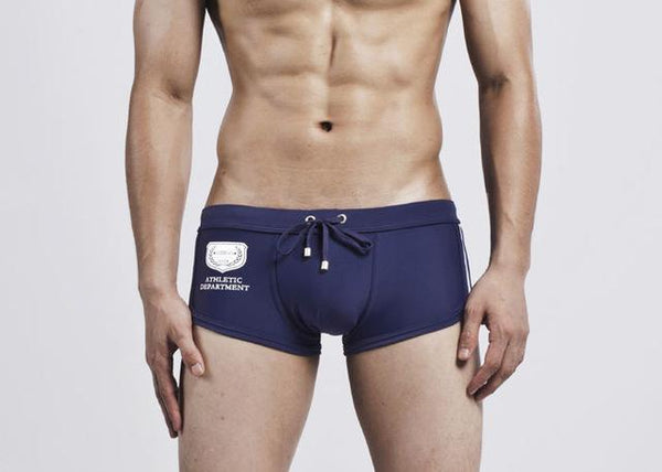 Free Shipping Mens Swimming Brief Tie Trunks Rope Style Swimsuit Sexy Bathing Pants For Men