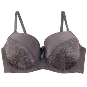 PariFairy 42-48 DDD F DDDD G Plus Size Bra For Women Big Larger Full Cup Floral Lace Unlined Push Up Healthy Brassiere Underwear