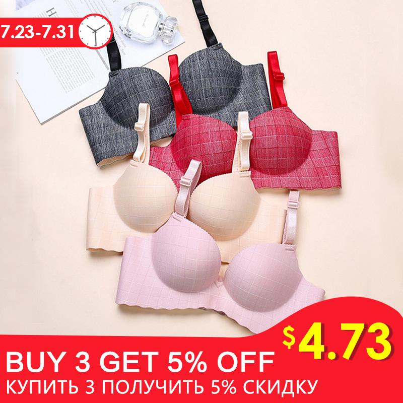 Sexy Bras For Women Seamless Bra Push Up Lingerie Ultrathin Cup Bralette Brassiere Female Underwear Intimates