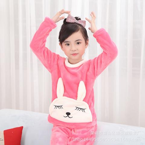 2019 New Warm Winter Kids Pajamas Sets  Children Sleepwear Sets 962