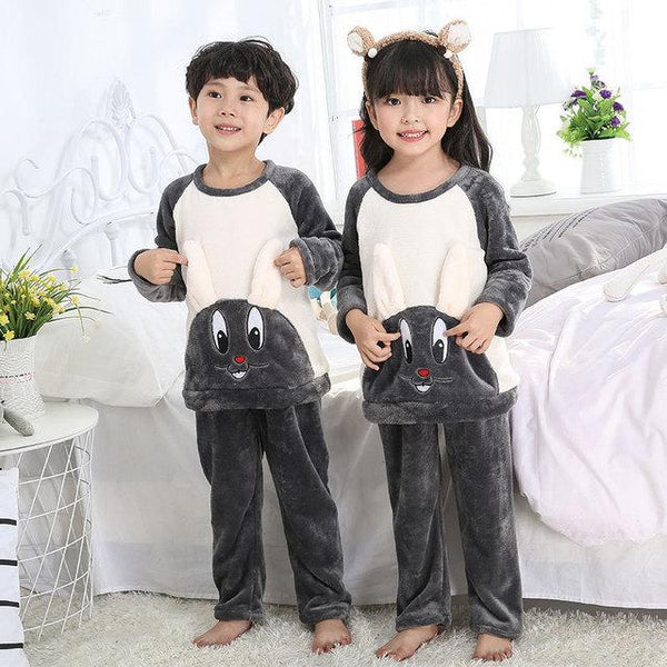 2019 New Warm Winter Kids Pajamas Sets  Children Sleepwear Sets 962