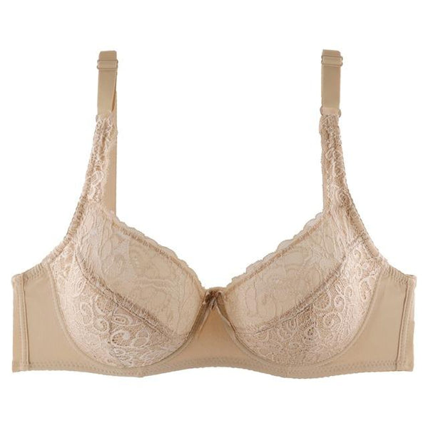 Plusgalpret Plus Size Bra DD DDD E F Cup Sexy Lace Bra For Women Large Size Full coverage Fashion Lingerie Ultra thin Underwear