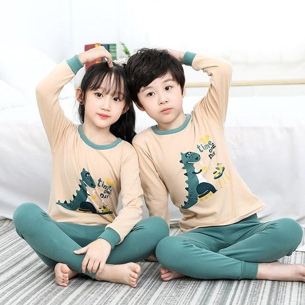 Kids Pajamas Unicorn Children Sleepwear Boys Girls Pajamas Set Cotton Kids Clothes Nightwear Toddler Animal Pyjamas Baby Pijamas