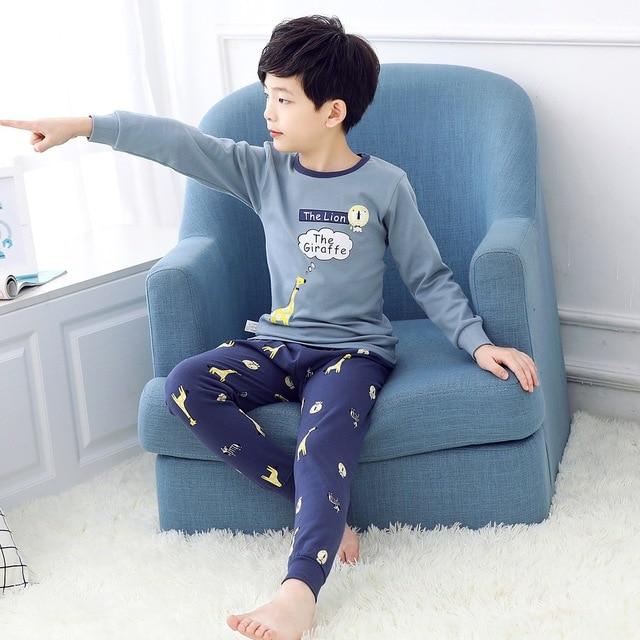 Kids Pajamas Unicorn Children Sleepwear Boys Girls Pajamas Set Cotton Kids Clothes Nightwear Toddler Animal Pyjamas Baby Pijamas