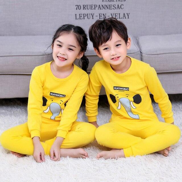 Kids Clothes Boys Girls Pajamas Sets Children Cartoon Pyjamas Kids Sleepwear Cotton Nightwear Homewear Toddler Pijama Infantil