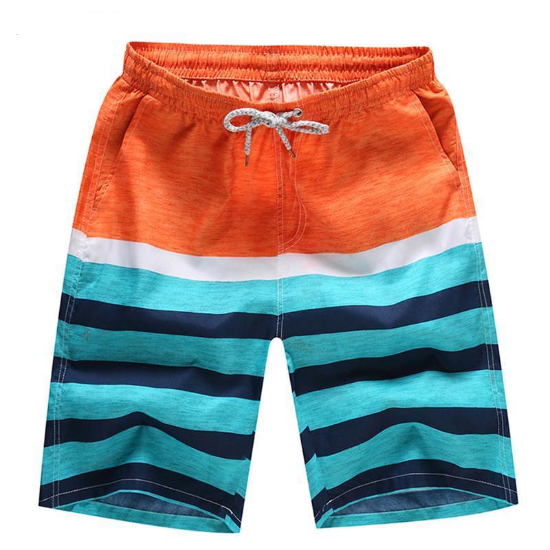 Summer Beach Shorts Men Swimming Trunks Breathable Quick Dry Sport Pants Swimsuit Surf Swim Swimwear Polyester Men's Clothing 4X