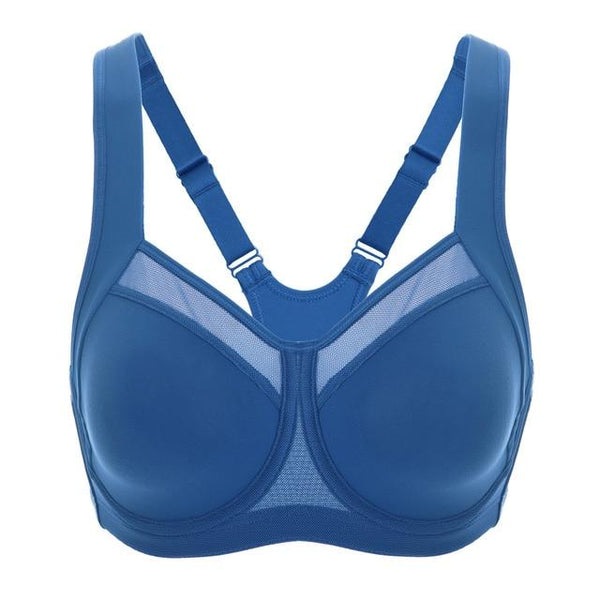 Women's High Impact Workout Powerback Support Underwire Exercise Bra