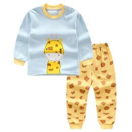 Special Sale 2pcs/set Long Sleeve Pyjamas Baby boys Cartoon Rabbit Printed Clothing suits